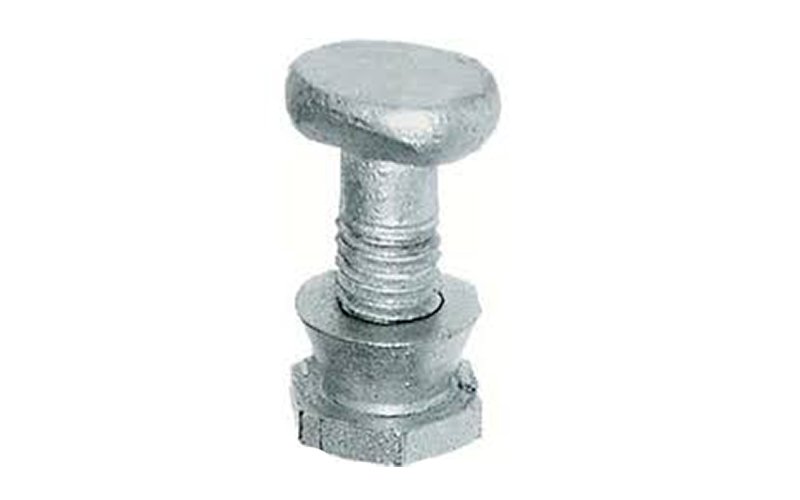 Curve Bolt With Anti Theft Nut